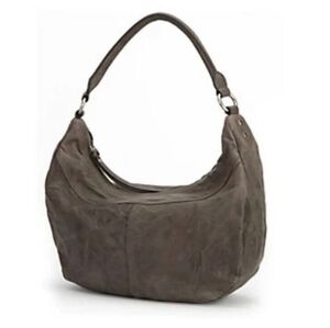 FRYE Veronica in Charcoal Leather, Zip Hobo